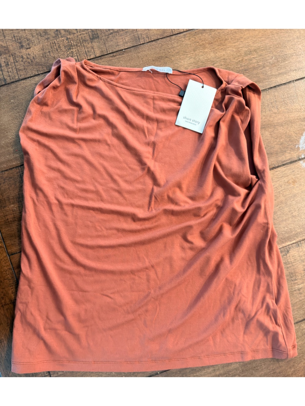 Mod Ref Women's Rust Orange Sleeveless Top